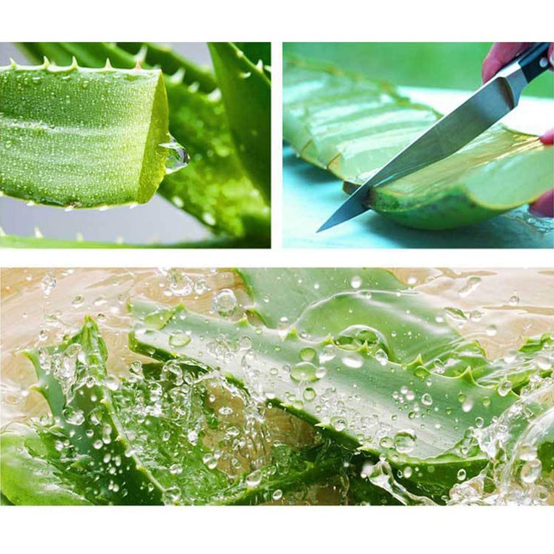 Mroobest Aloe Vera Gel, Aloe Gel 100 Percent Pure Plant, Deeply Hydrating ï¼† Repairing, Sunburn ï¼† Eczema Relief, Acne, Small Cuts, Suitable for Face, Body - Image 5